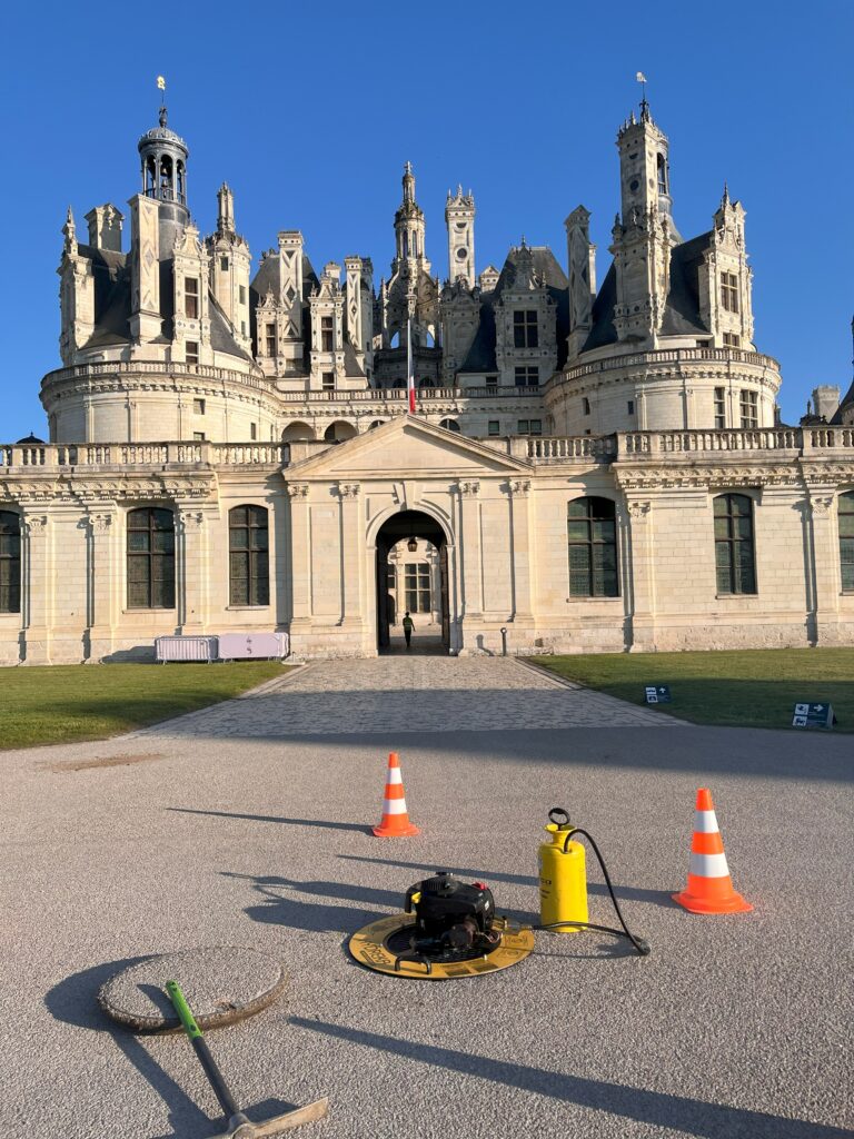 Fumée château de Chambord