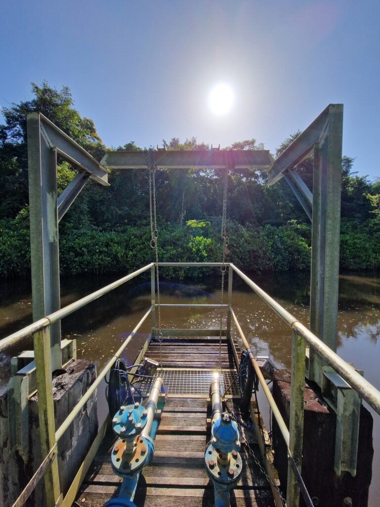 Prise d'eau Acarouany