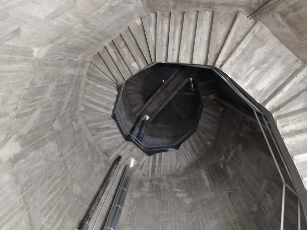 CC Chenonceaux - escalier réservoir